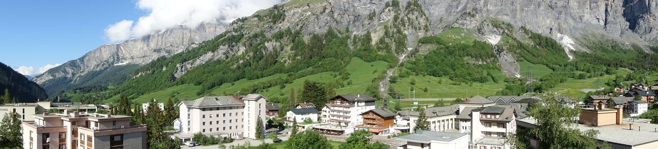 Studio Willimann Haus Dala Im 4 Stock Leukerbad Exterior photo