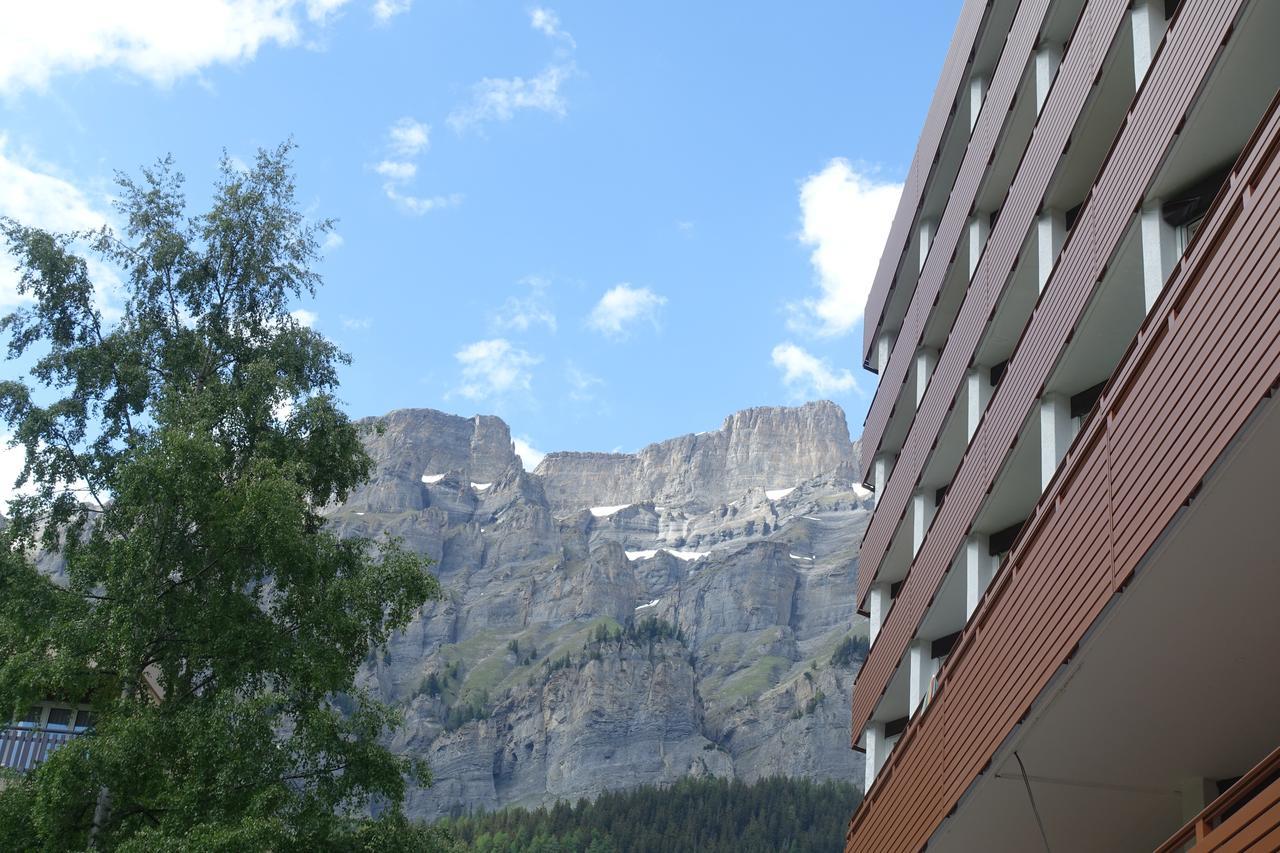 Studio Willimann Haus Dala Im 4 Stock Leukerbad Exterior photo