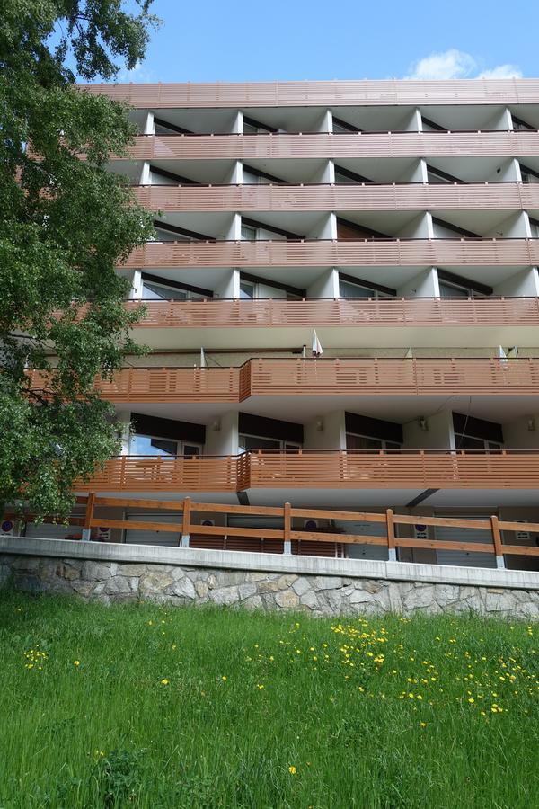 Studio Willimann Haus Dala Im 4 Stock Leukerbad Exterior photo